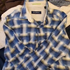 TOMMY BAHAMA LS LG FLANNEL